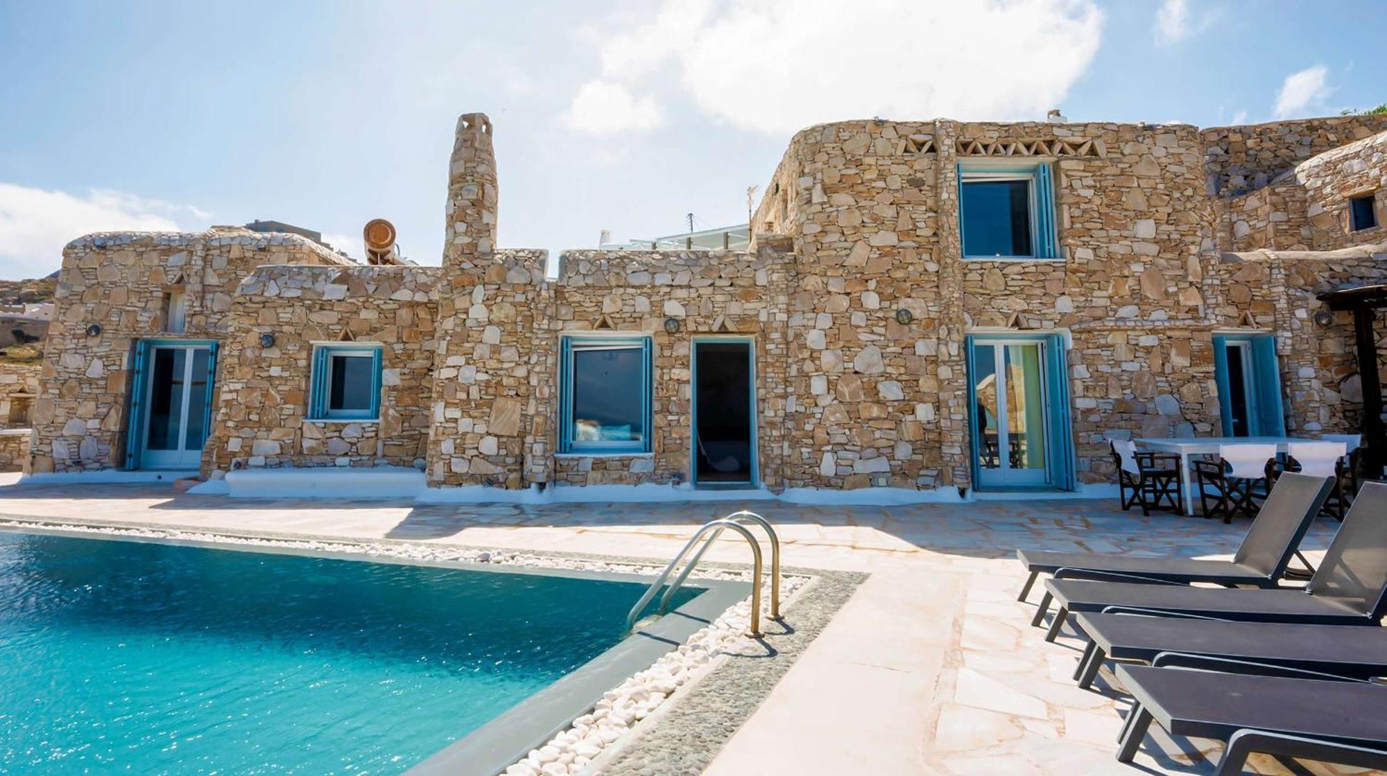 Villa Boufla Agios Ioannis Diakoftis 外观 照片